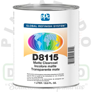 D8115 TRANSPARENTE MATE - GLOBAL REFINISH SYSTEM