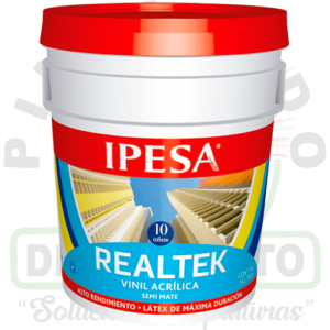 REALTEK - VINIL ACRÍLICA PLÁSTICA MATE (SERIE 400)